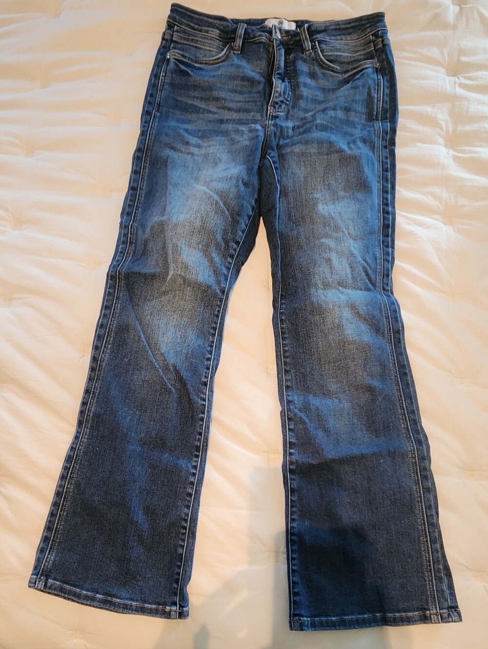 Boot Cut Dark Blue Denim